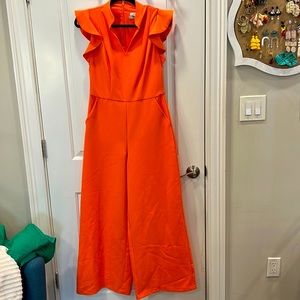 Orange jump suit from New York & Company